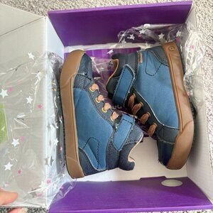 Kids Pediped Shoes Flex® Logan Navy Size